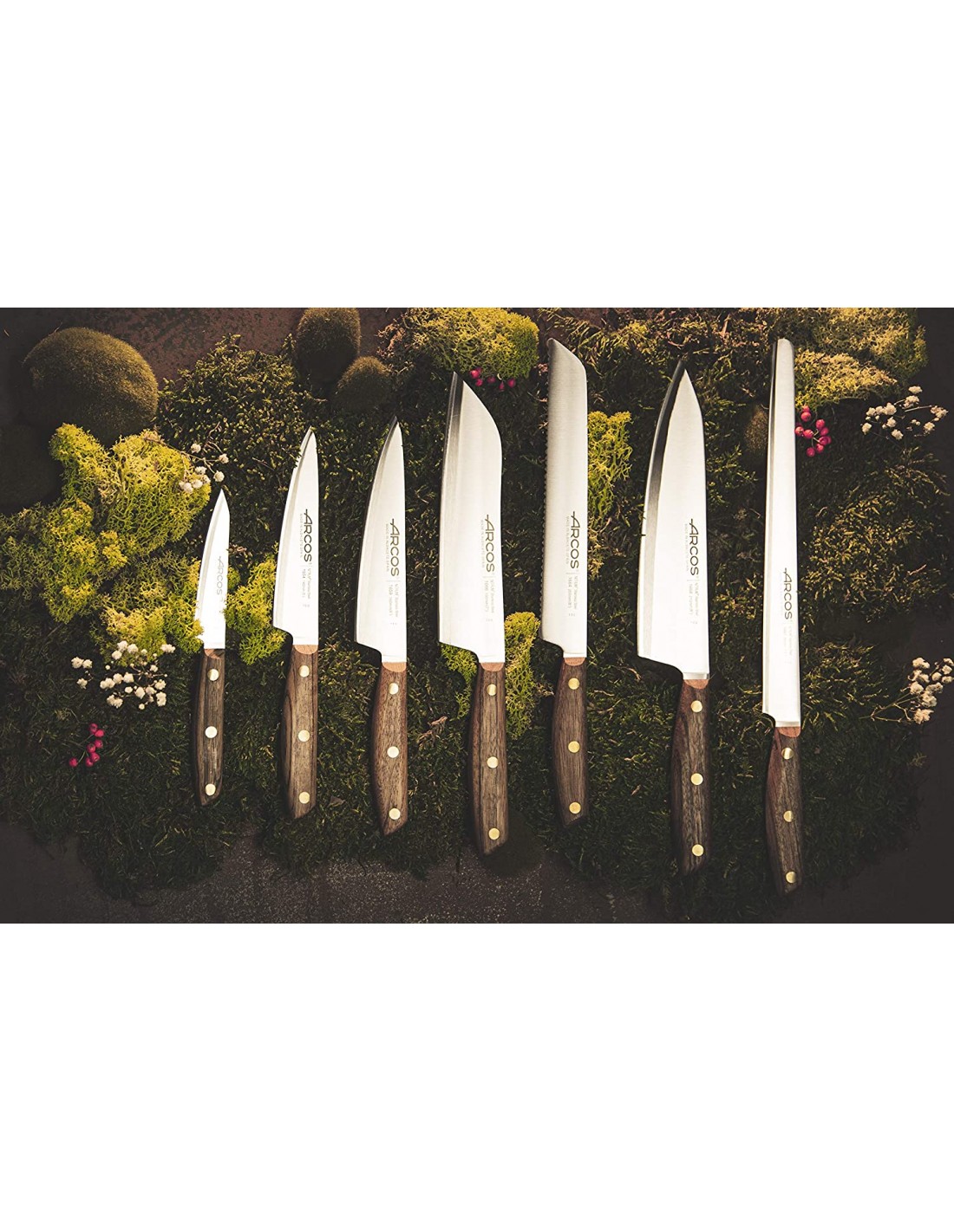 Set 3 cuchillos, Arcos Nórdika