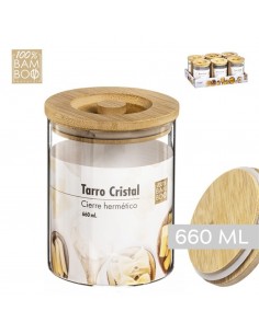 Tarro Cristal Borosilicato...
