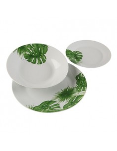 Vajilla 18 Piezas Porcelana...