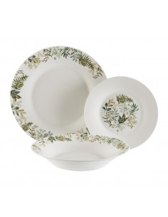 Vajilla 12 Piezas Porcelana...