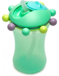 Taza Con Pajita Verde...