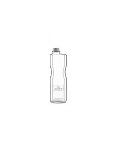 Easy to use and affordable Botella cristal para agua Hydrosommelier 1 L,  botella de vidrio para agua 